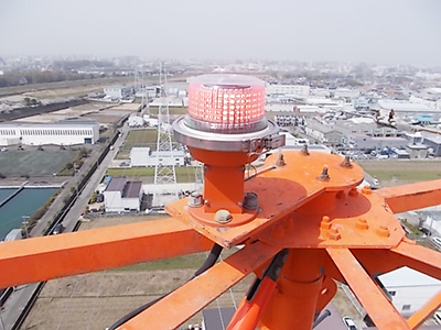 航空障害灯設置