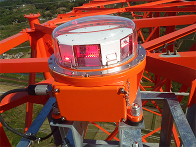 航空障害灯設置